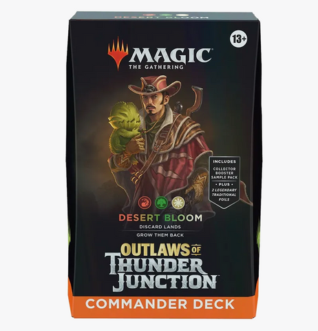 MTG – Outlaws of Thunder Junction Commander Deck (Desert Bloom)