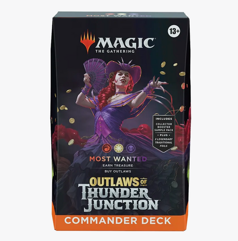 MTG – Outlaws of Thunder Junction Commander Deck (Most Wanted)