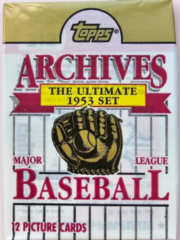 1991 Topps Archives "The Ultimate 1953 Set" Pack