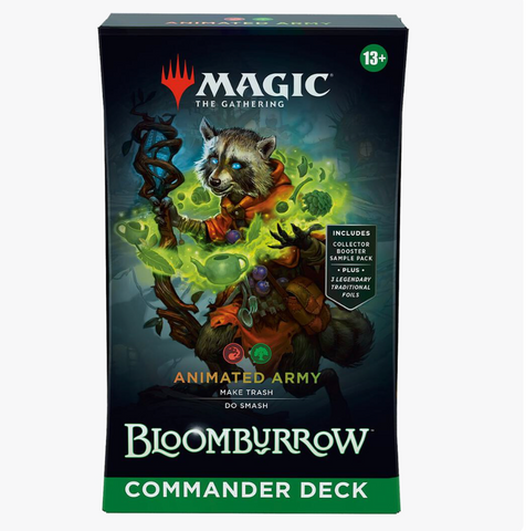 Magic the Gathering: Bloomburrow Animated Army Commander Deck