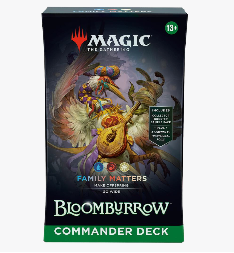 Magic the Gathering: Bloomburrow Family Matters Commander Deck