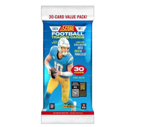 2024 Score Football 30-Card Value Pack