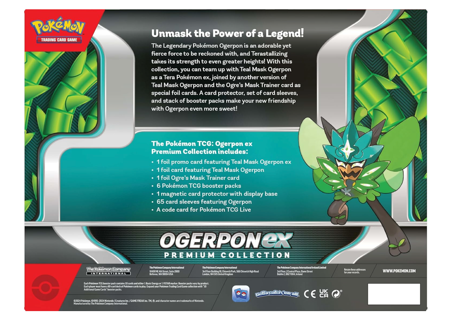 Pokémon TCG: Ogerpon ex Premium Collection