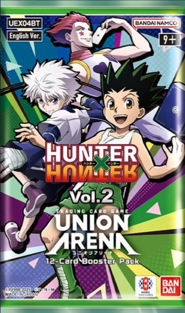 Bandai UNION ARENA: HUNTER x HUNTER Vol.2 - Booster Pack