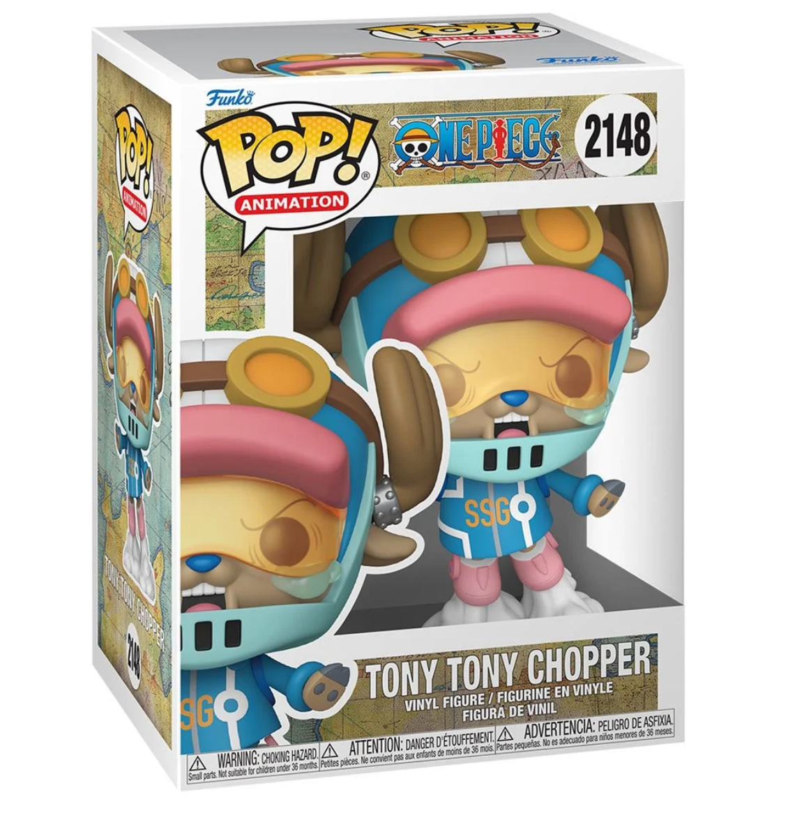 One Piece Egghead Island Tony Tony Chopper Funko Pop! Vinyl Figure #2148