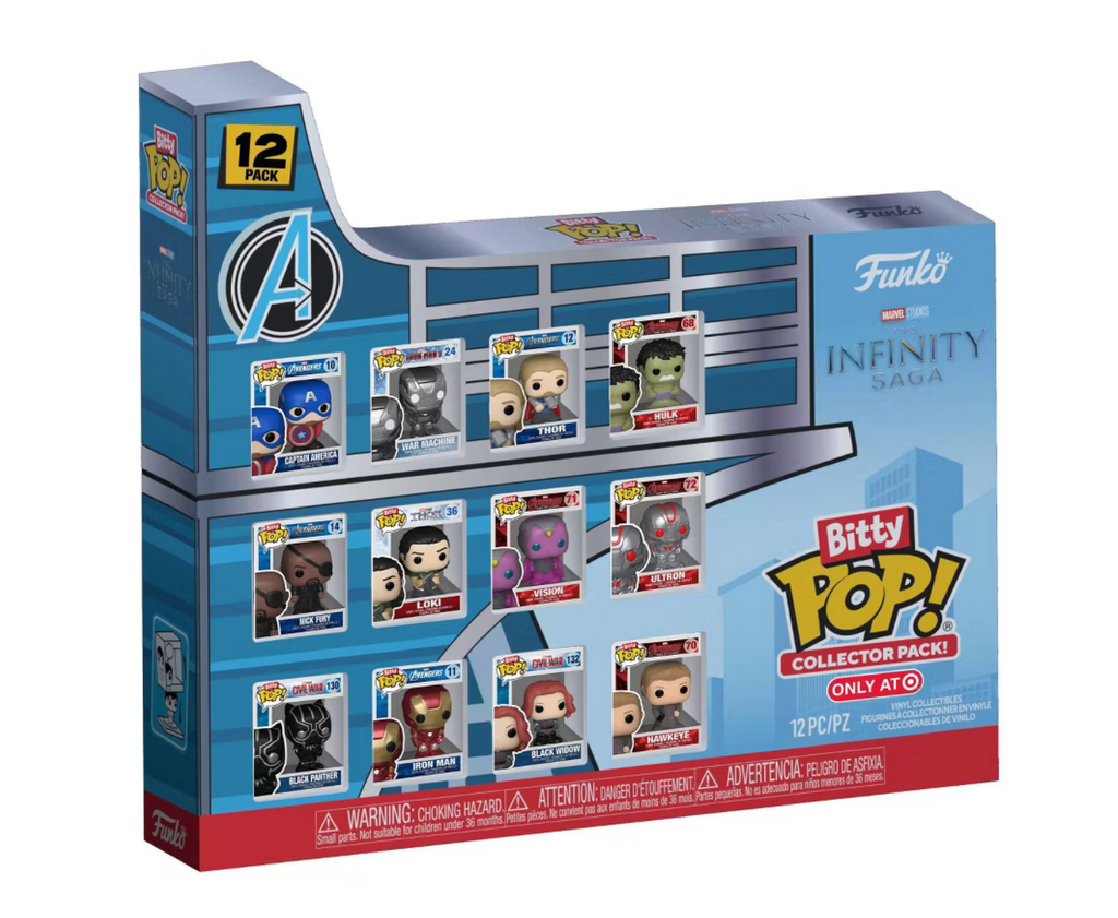 Funko Bitty POP! Marvel Infinity Saga Figures - 12pk (Exclusive)