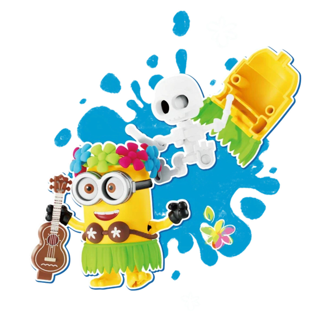 Blokees Minions Mokoo Series 2 Summer Bello Blind Box