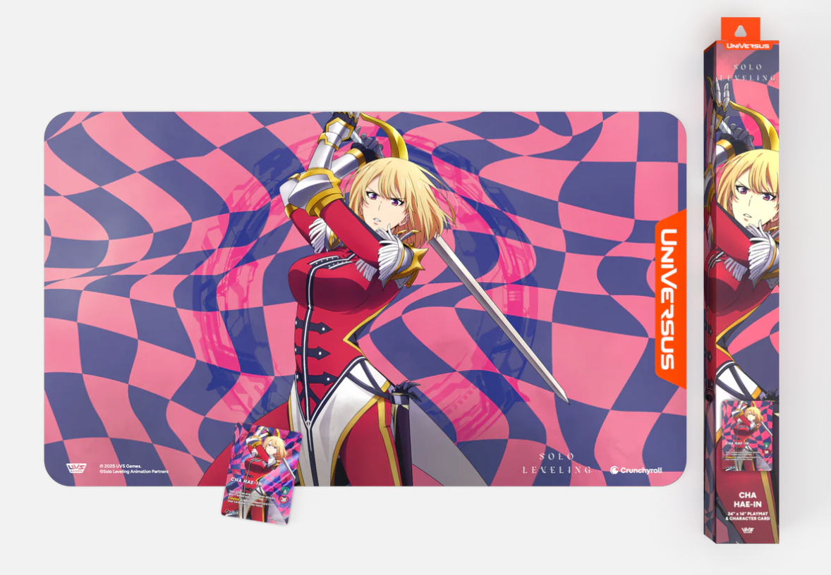 Universus Solo Leveling - CHA HAE-IN - Playmat & Card Bundle
