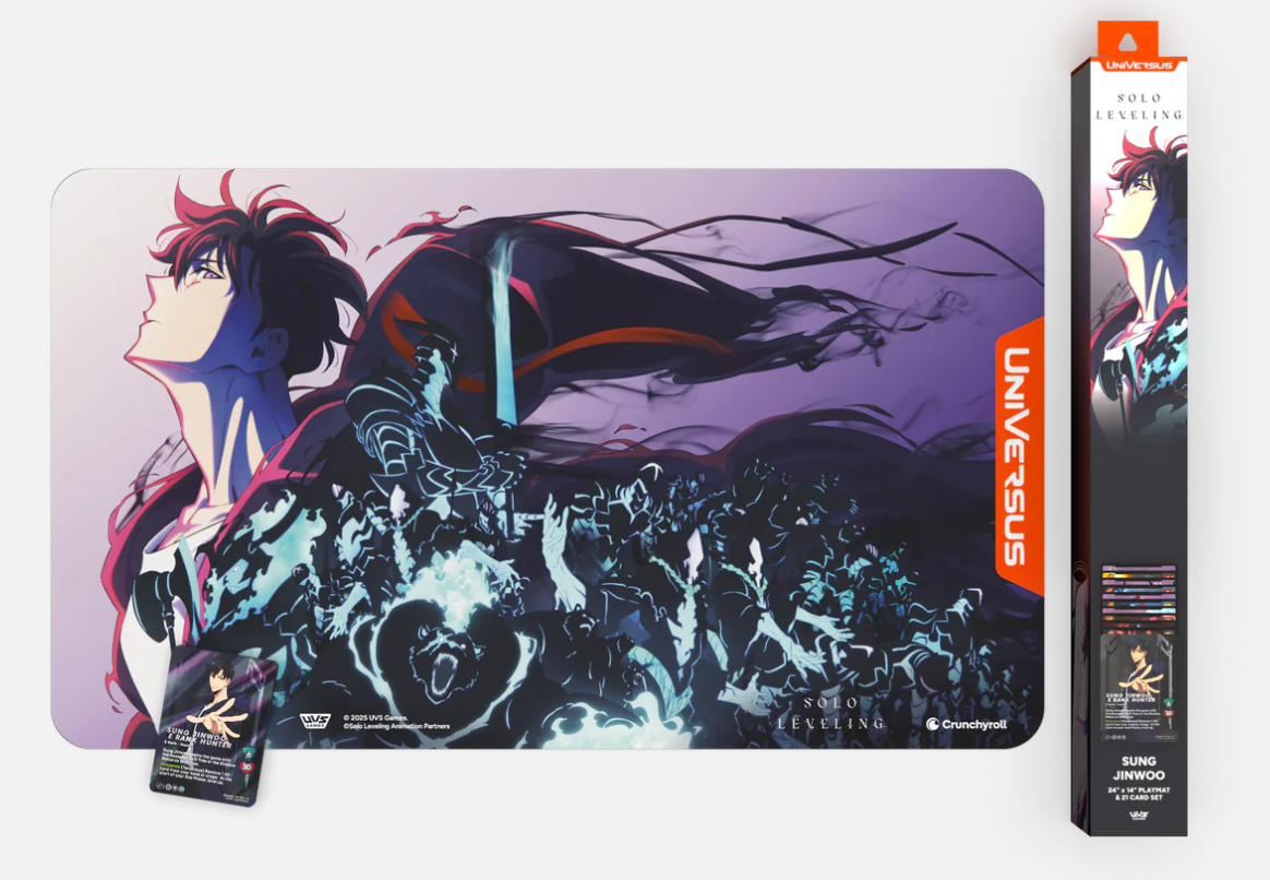 Universus Solo Leveling - SUNG JINWOO - Playmat & Card Bundle