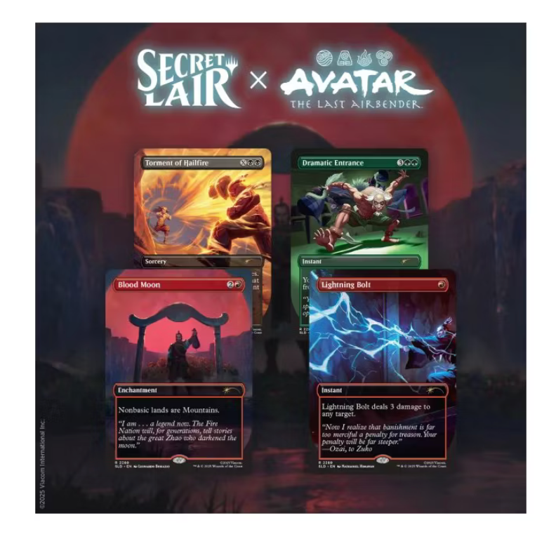 Magic the Gathering - Secret Lair: Avatar The Last Airbender - Everything Changed (NON-FOIL EDITION)