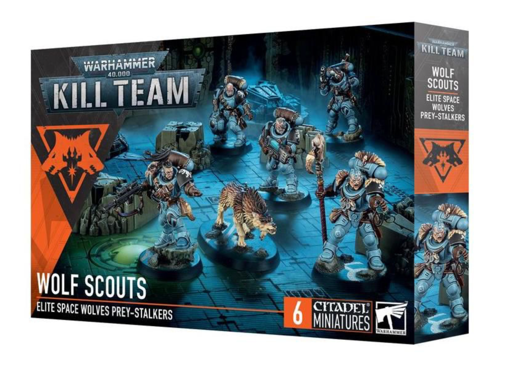 Warhammer 40K Kill Team: Wolf Scouts Elite Space Wolves Prey-Stalkers