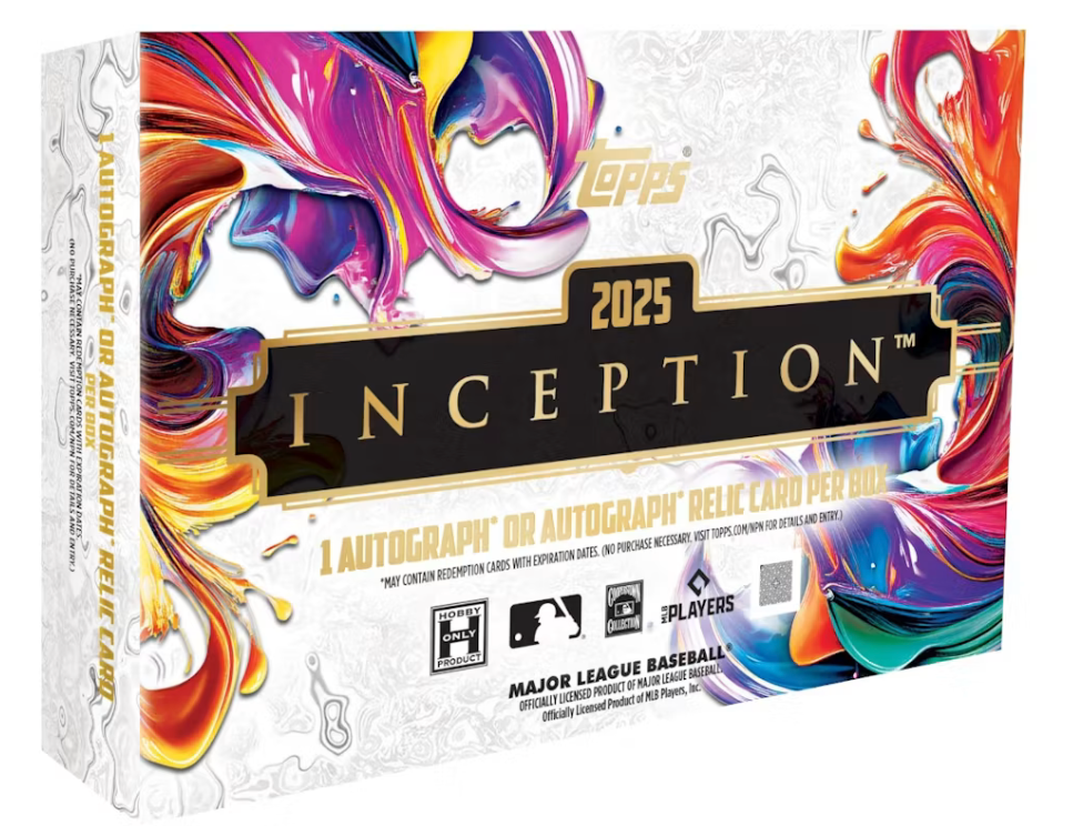 2025 Topps Inception Baseball Hobby Box
