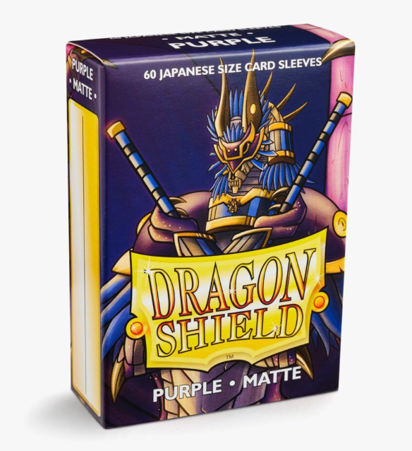 Dragon Shield Matte Japanese Card Sleeves - Purple (60-Pack)