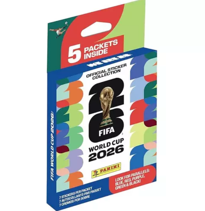 2026 Panini FIFA World Cup Sticker Box (5ct)