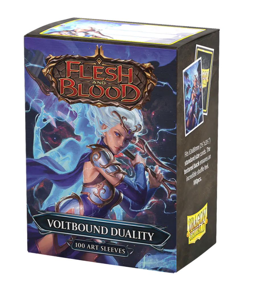 Dragon Shield Flesh and Blood: Voltbound Duality [Matte] (100 Sleeves)