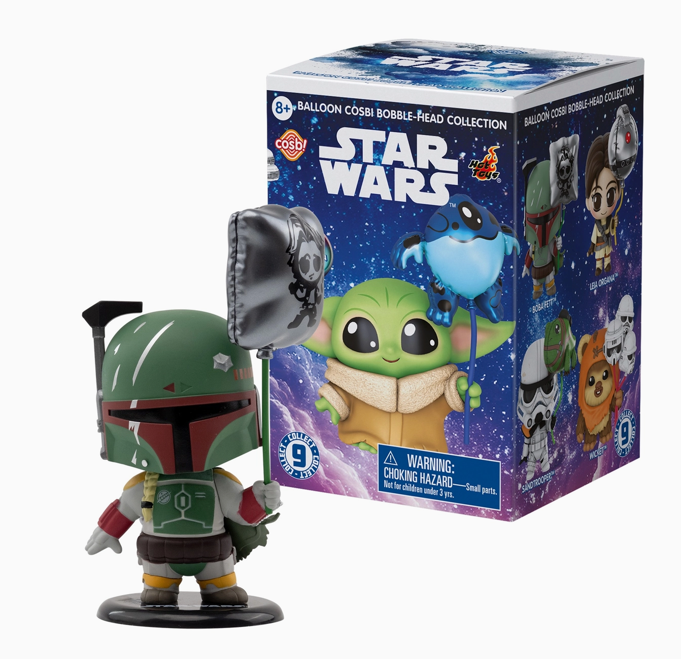 Hot Toys Cosbi Star Wars Balloon Cosbi Bobble-head Collection Blind Box