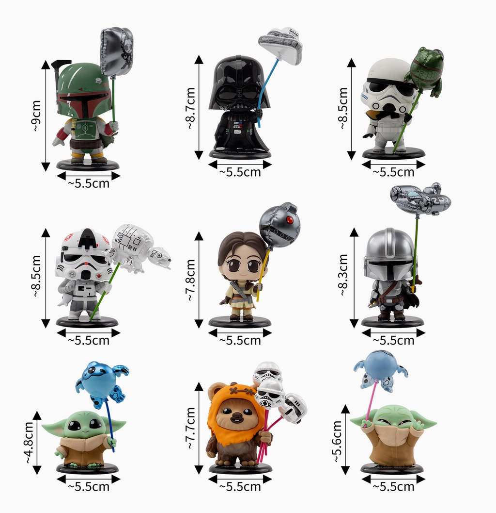 Hot Toys Cosbi Star Wars Balloon Cosbi Bobble-head Collection Blind Box