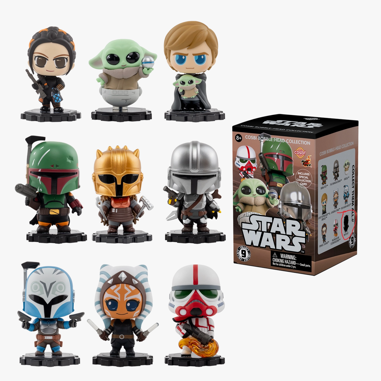 Hot Toys Cosbi Star Wars Cosbi Bobble-head Collection Blind Box
