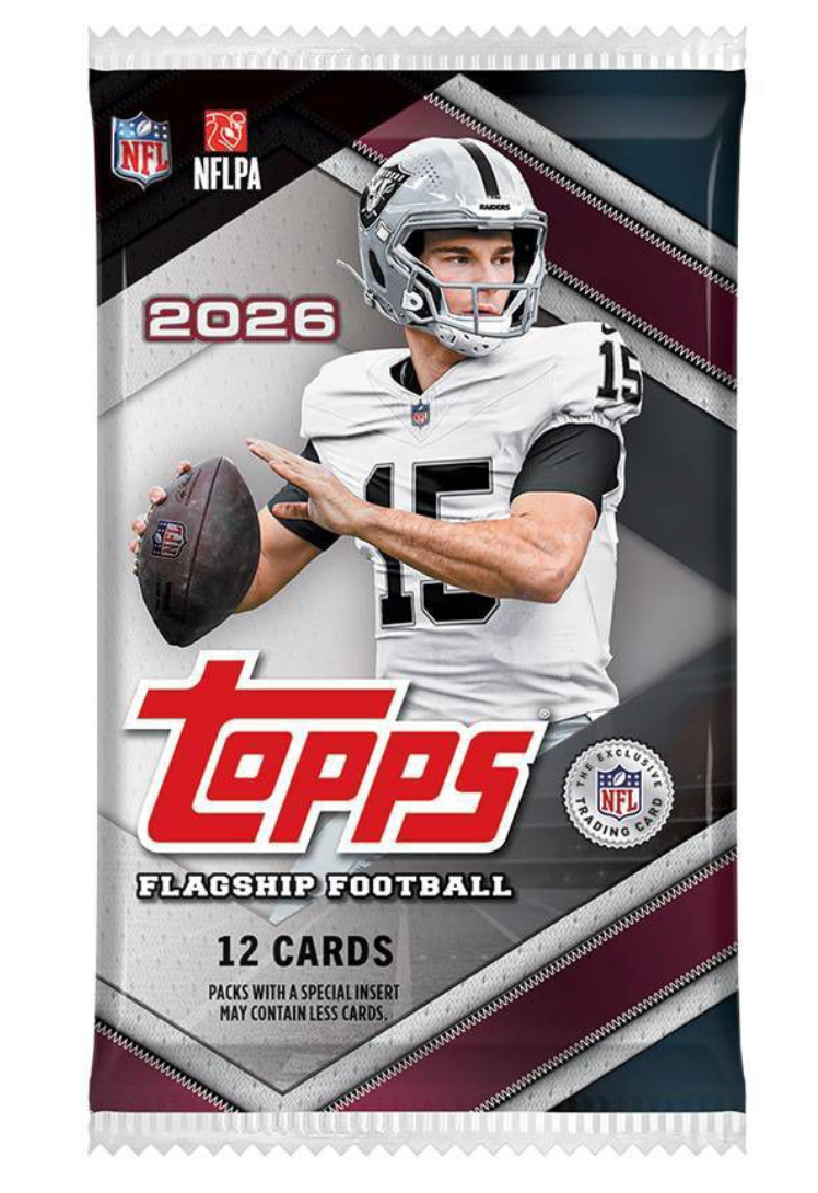 2026 Topps NFL Football Retail Value Pack (1 Pack)