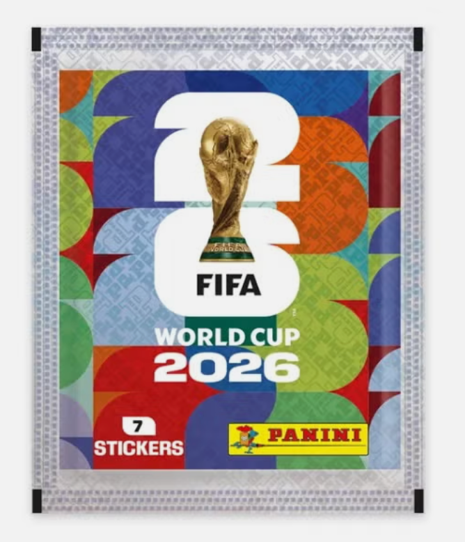 2026 Panini FIFA World Cup Sticker Pack (INTERNATIONAL) (1 Pack)