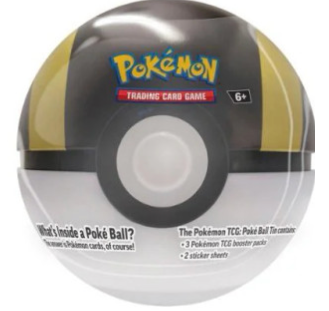 Pokemon TCG Poke Ball Sealed Booster Tin
