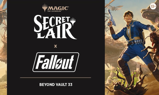 Magic the Gathering Secret Lair x Fallout: Beyond Vault 33 (Non-Foil, WPN EXCLUSIVE)