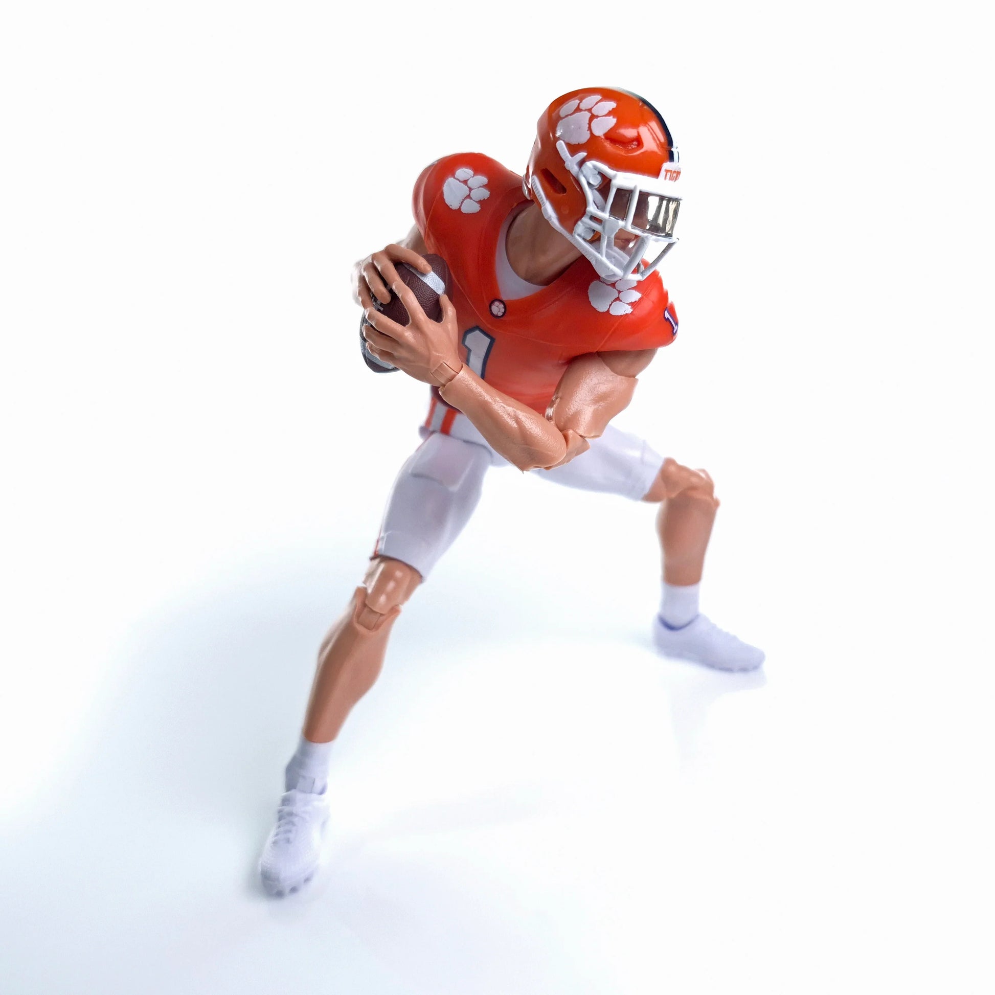 Collegiate Legends #1 CLEMSON Walk-on Player Action Figure | Light
