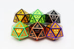 Foam Brain Games Mystery Loot Trick Or Treat 3 (1 Metal D20 & 1 Enamel Pin)