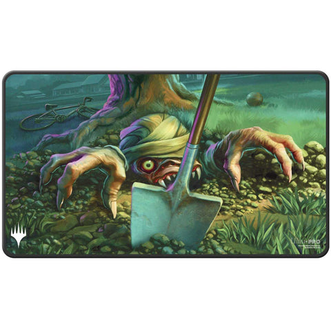 Ultra Pro Black Stitched Playmat Magic the Gathering Duskmourn Guest Artist 1