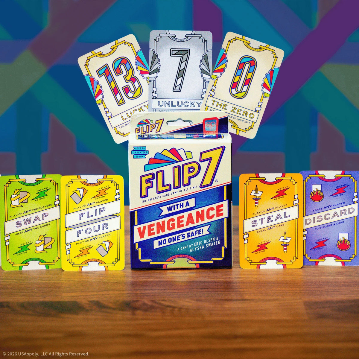 Flip 7: With a Vengeance Card Game