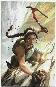 Tomb Raider: Sacred Artifacts #1 Virgin Taurin Clarke Variant
