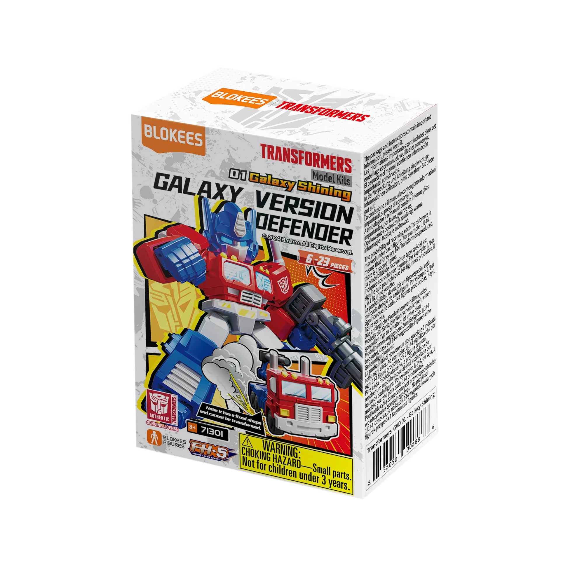 Blokees: Transformers Galaxy Defender Version 01 Galaxy Shining