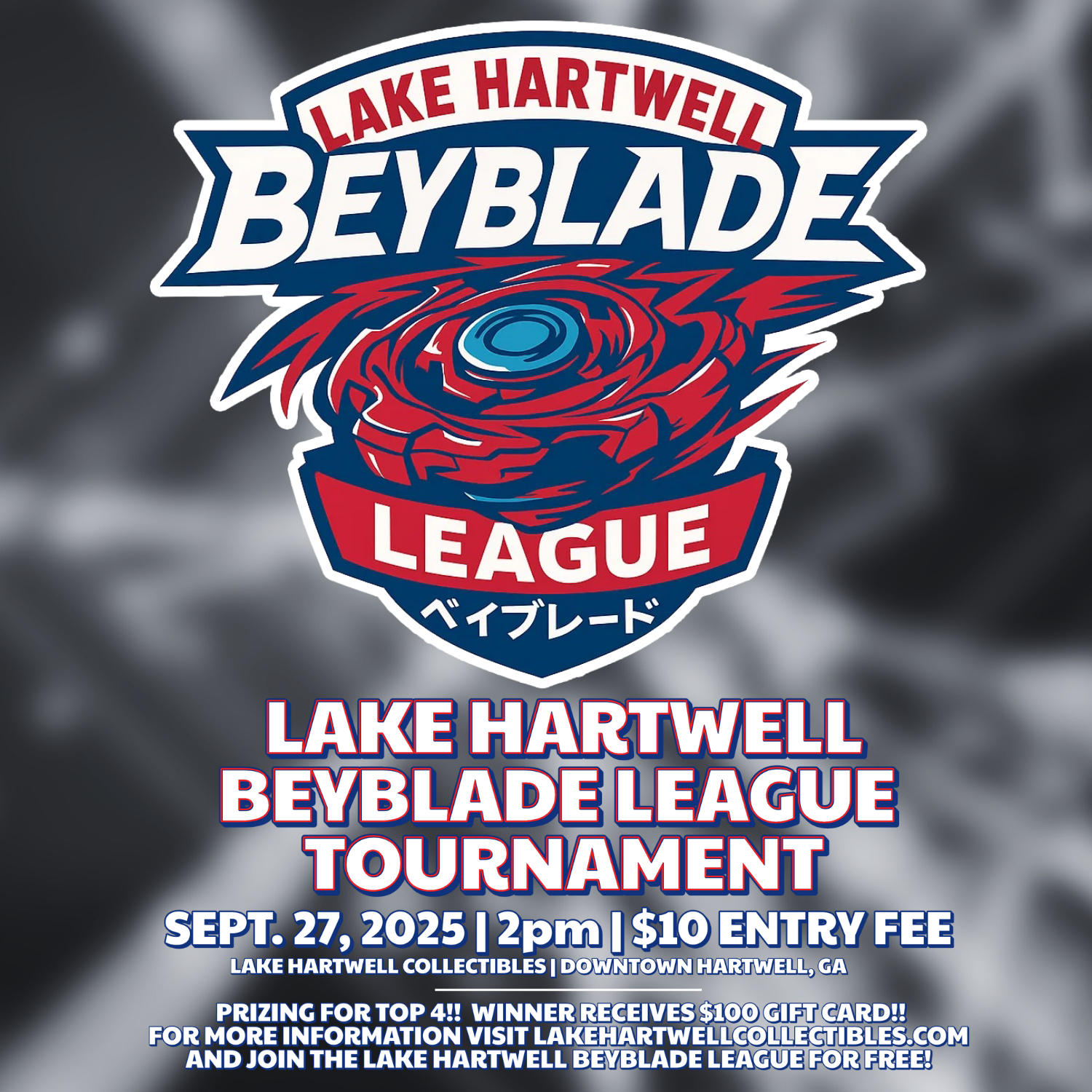 BEYBLADE TOURNAMENT (SEPTEMBER) ENTRY