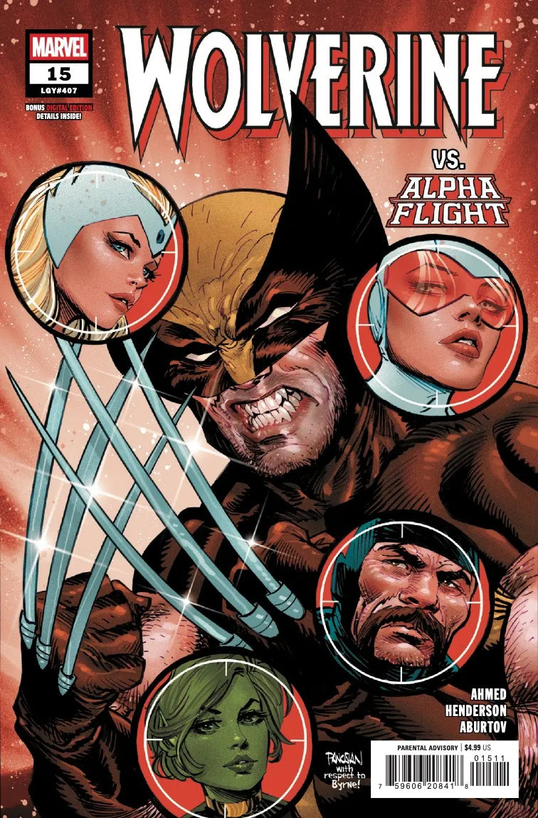 Marvel Wolverine Vs Alpha Flight #15