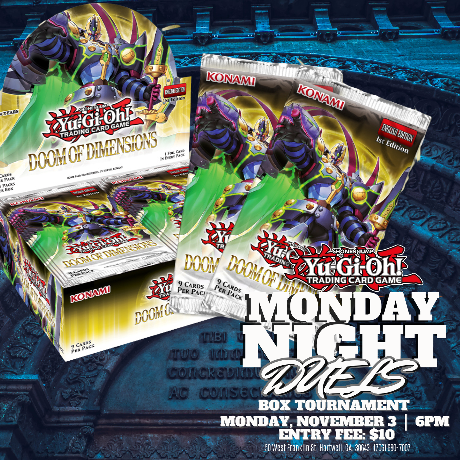 YU-GI-OH MONDAY NIGHT DUELS: BOX TOURNAMENT (NOVEMBER 3, 2025)