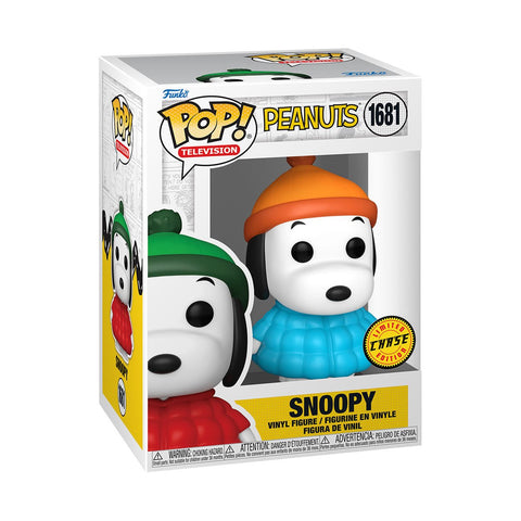 Peanuts Snoopy in Coat Funko Pop Vinyl Figure #1681 - Specialty CHASE
