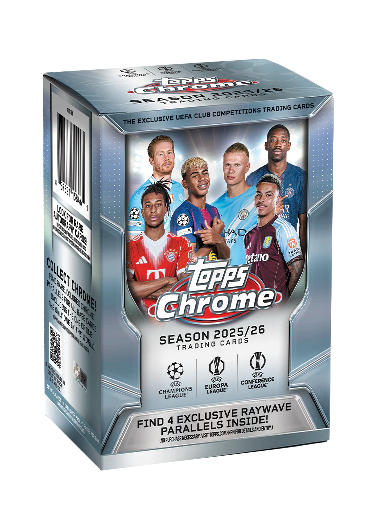 2025-26 Topps Chrome UEFA Blaster Box
