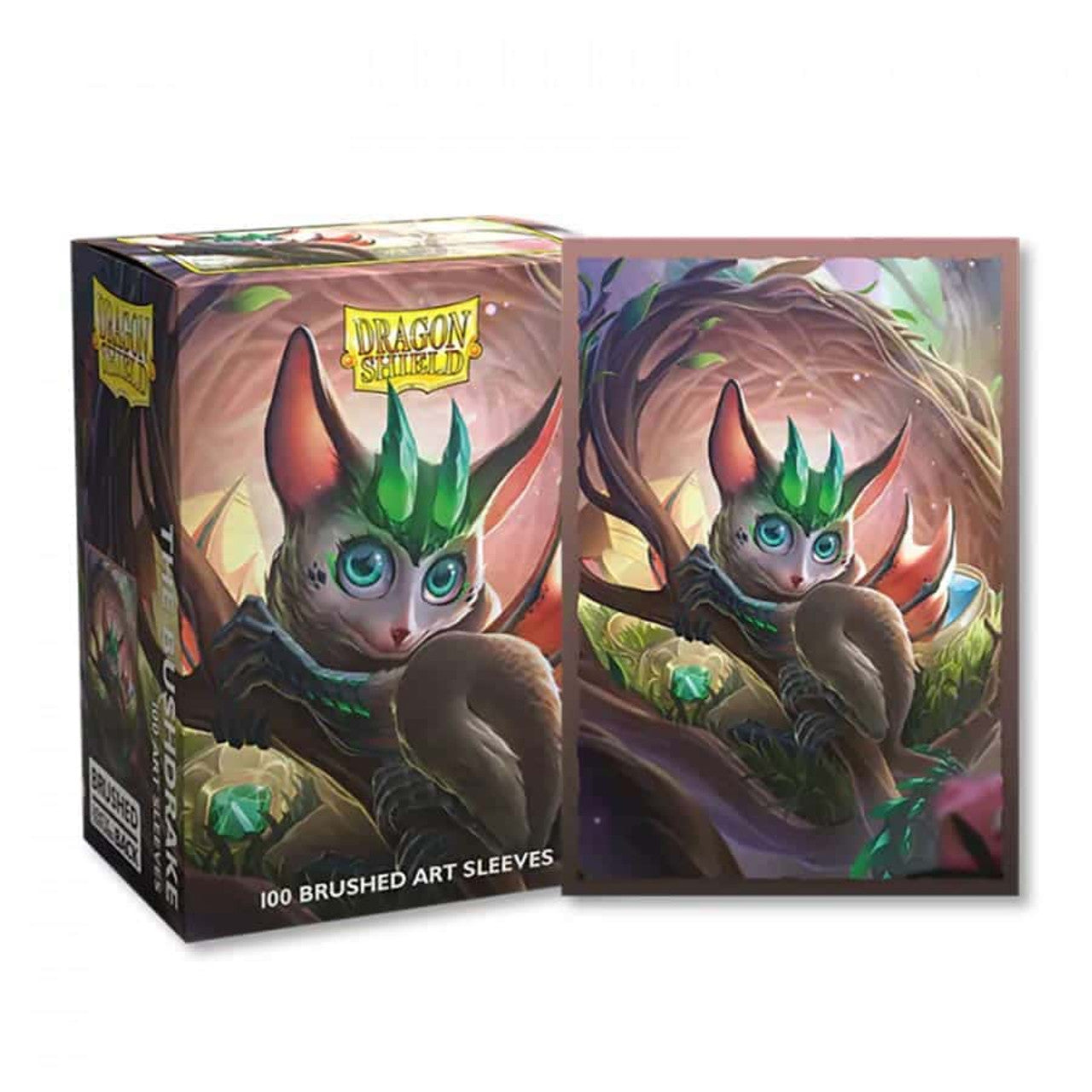 Dragon Shield: The Bushdrake - Brushed Art Card Sleeves (100ct)