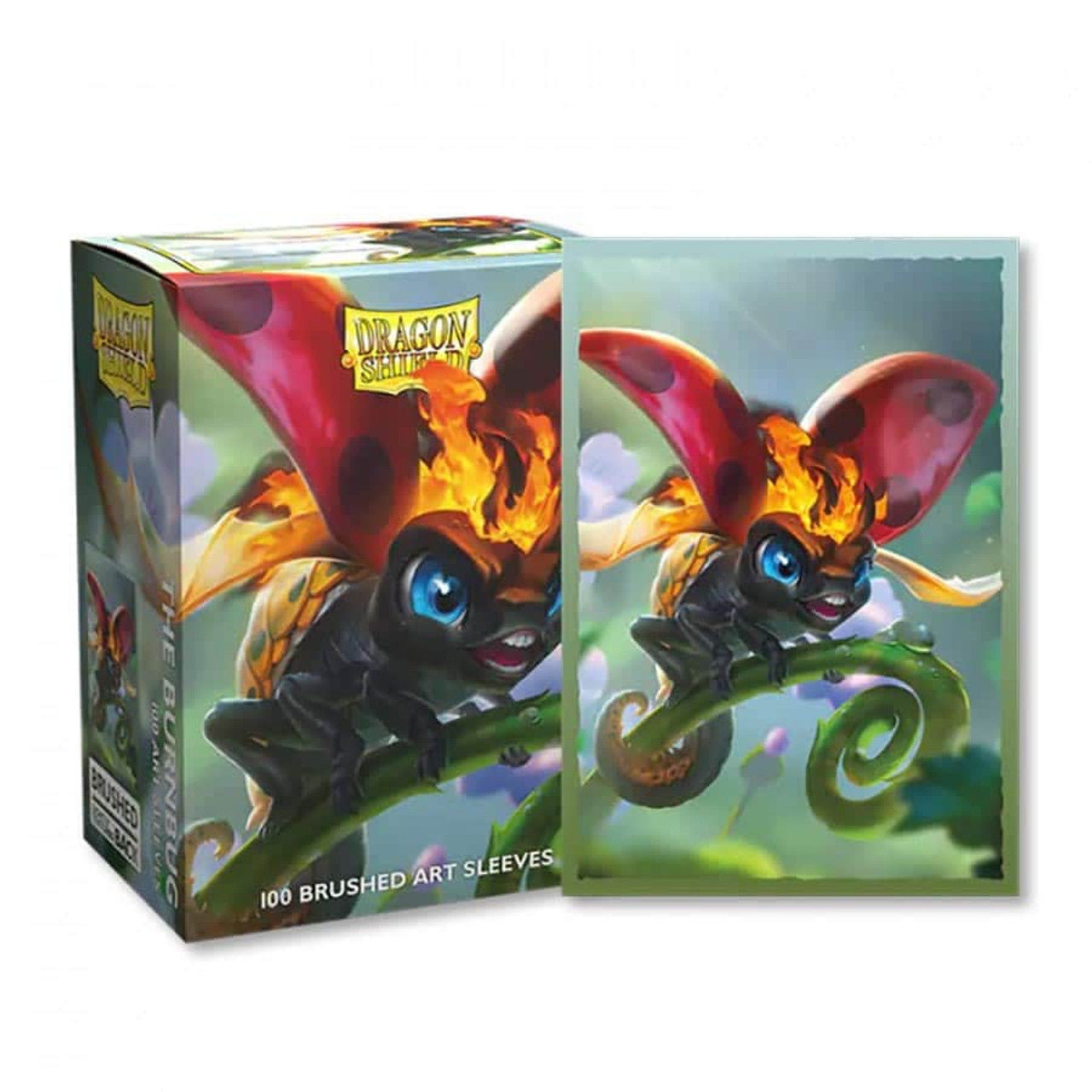 Dragon Shield: The Burnbug - Brushed Art Card Sleeves (100ct)