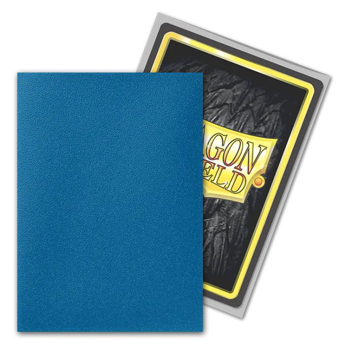 Dragon Shield: Dual Matte Sleeves - 25th Anniversary Blue Silver (100)