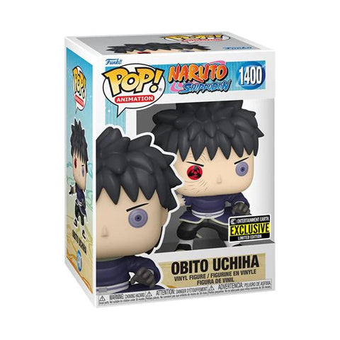 Naruto: Shippuden - Obito Uchiha Unmasked Pop! Vinyl Figure - Entertainment Earth Exclusive