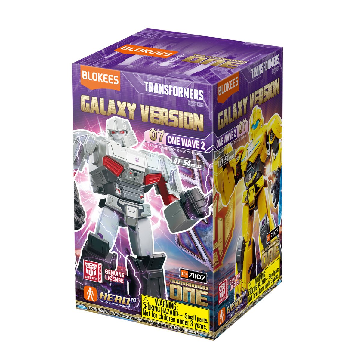 Blokees Transformers Galaxy GV07 Transformers One Movie Wave 2 4" Blind Box Model Kit