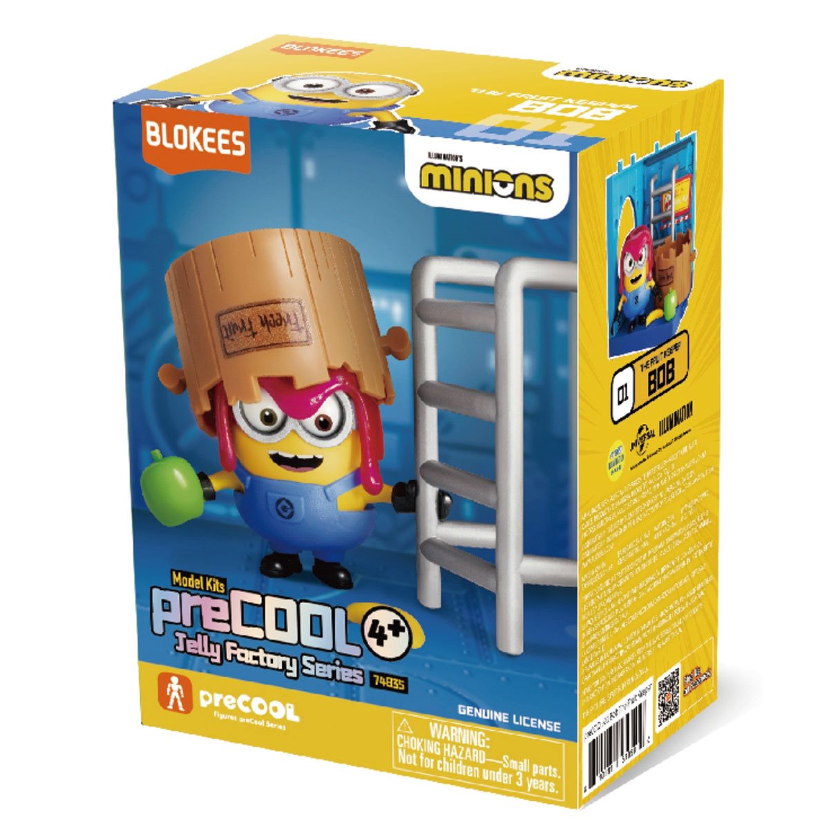 Blokees Minions - FRUIT KEEPER BOB - preCOOL: Minions Jelly Factory Series Model Kit