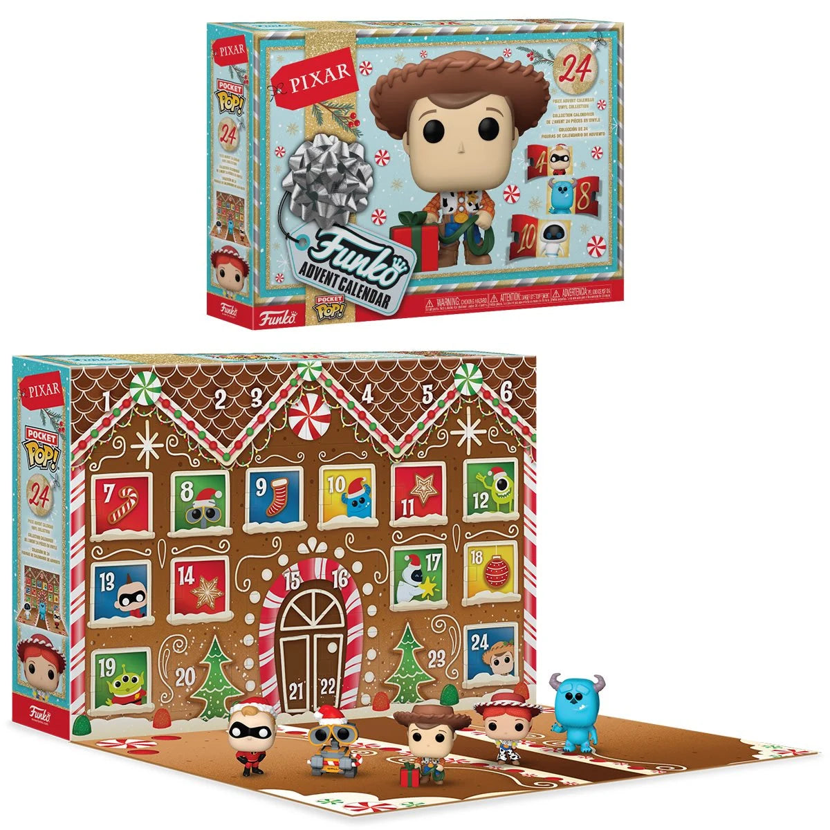 Pixar 2024 Edition Funko Pocket Pop! Advent Calendar