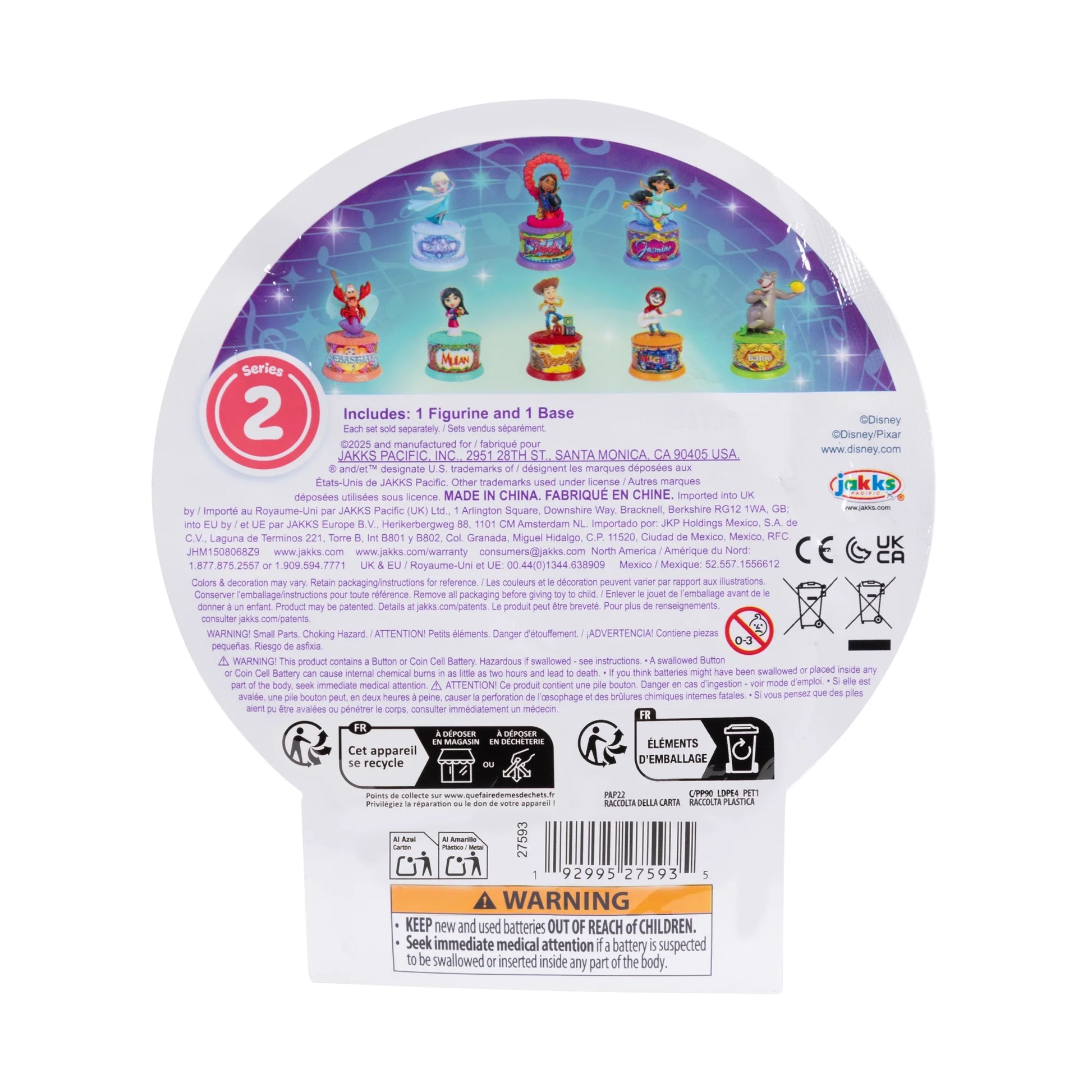 Disney Musical Minis Series 2 Surprise Musical Collectible