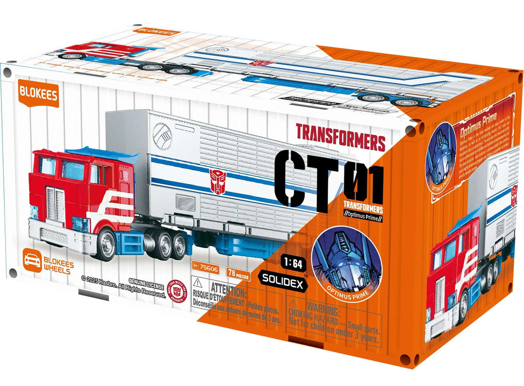 Blokees Transformers Wheels Optimus Prime Model Kit CT01