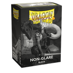 Dragon Shield: Matte NonGlare - Black Card Sleeves (100ct)