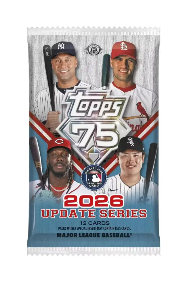 Topps : 2026 MLB Update Series 12 Card Value Pack (1 Pack)