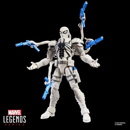 Spider-Man Marvel Legends Series Magic: The Gathering Agent Anti-Venom 6-Inch Action Figure and Card Spider-Man Hasbro Action Figures
