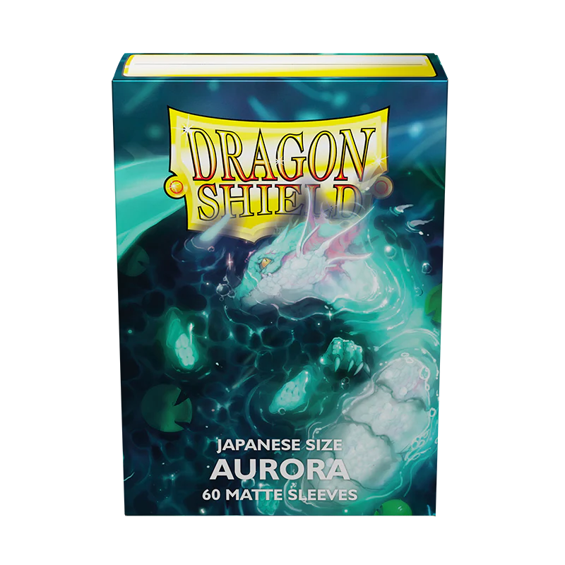 Dragon Shield: Aurora - Matte Dual Sleeves - Japanese Size Sleeves (60ct)